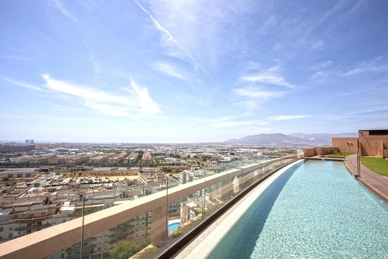 -Malagasunapts-Skygarden Teatinos Pool Playground Málaga Exterior foto