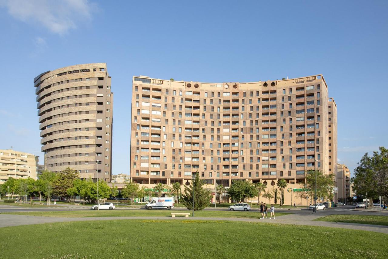 -Malagasunapts-Skygarden Teatinos Pool Playground Málaga Exterior foto